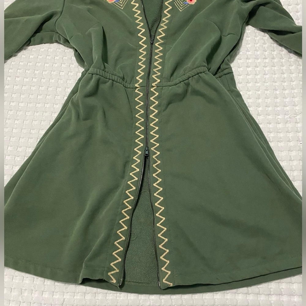 Solitaire hooded sweatshirt dress - Picture 4 of 6
